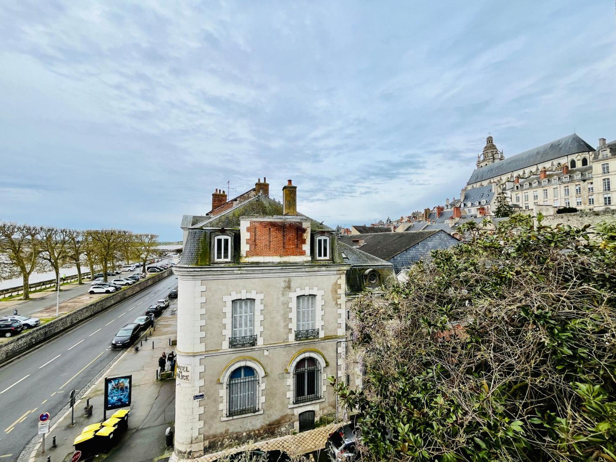 ブロワVue Loire, Hypercentre, Spacieux, Familial, Climatise, Le Quai De Loireアパートメント エクステリア 写真